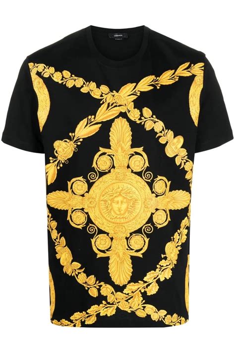 versace tshirt cities|versace collection t shirts.